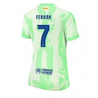 Fotballdrakt Dame Barcelona Ferran Torres #7 Tredjedrakt 2024-25 Kortermet